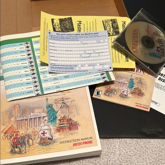 Civilization II Strategy Game Box - Picture 4 of 4